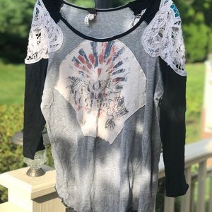 Free People Rock T-shirt